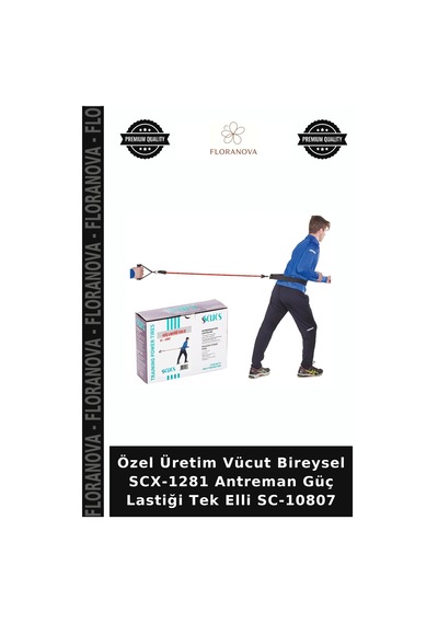 Özel Üretim Vücut Bireysel Scx-1281 Antreman Güç Lastiği Tek Elli Sc-10807 Çok Renkli