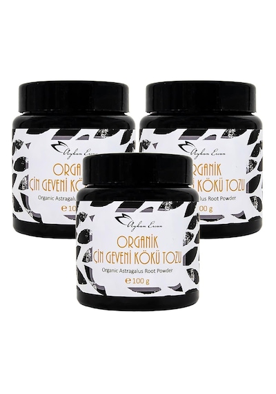 Ayhan Ercan Organik Astragalus Root Çin Geveni Kökü Tozu 100 Gx3 Adet