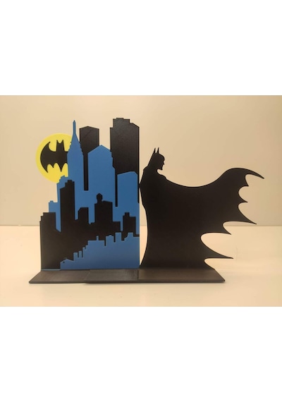 Batman And Gotham Bookends