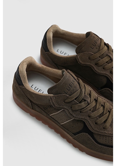 Lufian Alex Erkek Deri Sneaker Ayakkabı Kum