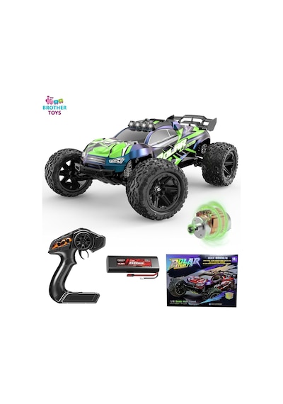 80 Km/h Hız Yapan Süspansiyonlu Profesyonel Kumandalı Arazi Aracı Rock Crawler Servo Motor 46 Cm.