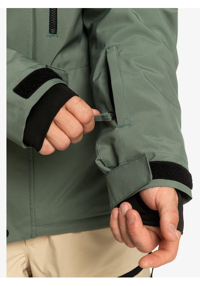Quiksilver Eqytj03266 Mission Solid Jk Erkek Snowboard Ceketi 001