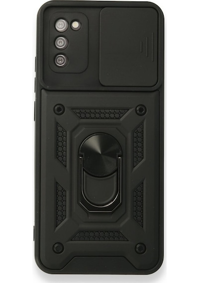 Nettech Samsung Galaxy A02s Uyumlu Kızaklı Panzer Seri Arka
