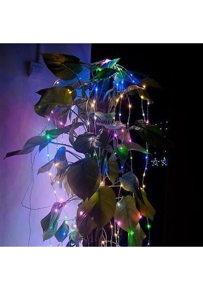 Pilli Dekoratif Peri Led Işık 3 Metre Rgb Gaming Aydınlatma - Ee98yt1492yu Çok Renkli