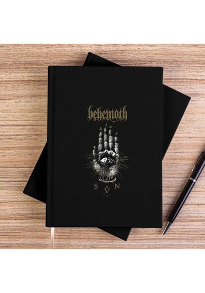 Behemoth Sventevith Siyah Çizgisiz Kanvas Defter