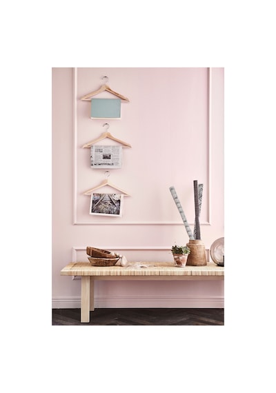Ikea Bumerang Ahşap Elbise Askısı 8'li 43 X 1.4 Cm Natürel
