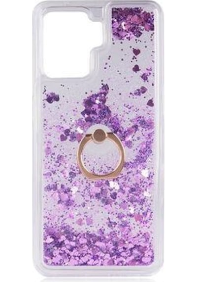 Oppo Reno 5 Lite Kilif Sulu Simli Akiskan Silikon 565290115