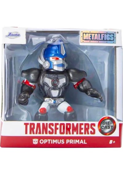 Jada Metalfigs Transformers Optimus Primal Die Cast Metal Karakter Figür Transformers