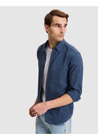 Pierre Cardin İndigo Slim Fit Uzun Kollu Gömlek 50333841-vr028