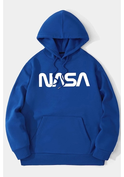 Uyguntarz Siyah Saturn Sweatshirt Mavi