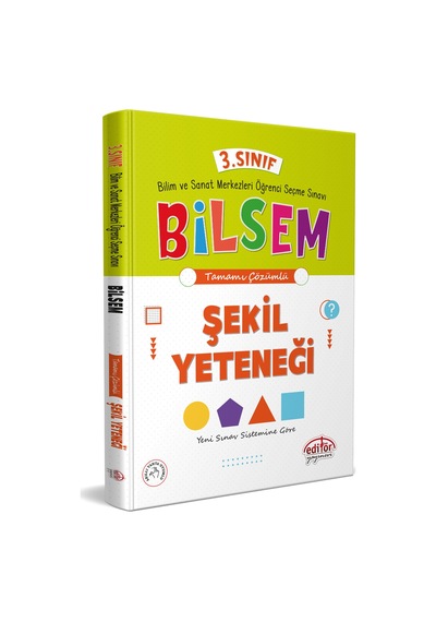 Editör 3. Sınıf 2022 Basım Bilsem Hazırlık Kitapları Seti 4 lü