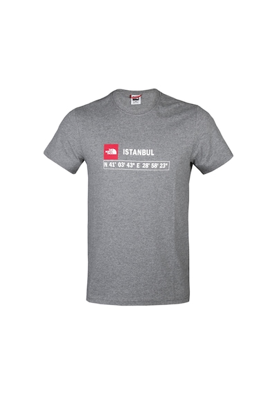 The North Face M Gps Tee  Istanbul Rec Erkek Günlük Tişört Nf0A7Zc2Dyy1 Gri