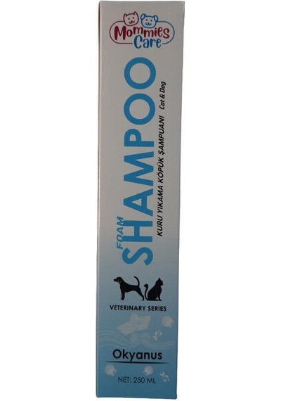 Mommies Care Kedi Köpek Kuru Yıkama Köpük Şampuan Okyanus 250 Ml