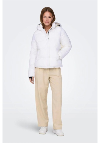 Only Kadın Ann Premium Puffer Şişme Mont - 15287909 Beyaz