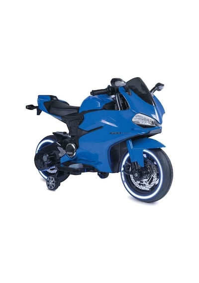 Cool Motors 12v Akülü Yarış Motoru Mavi