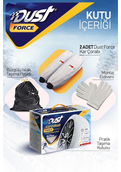 Dust Kar Çorabı - Force Serisi