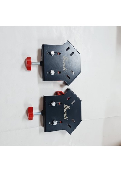 Hands Köşe Birleştirme Aparatı Açık Uç 1 Takım / 2 Adet Siyah