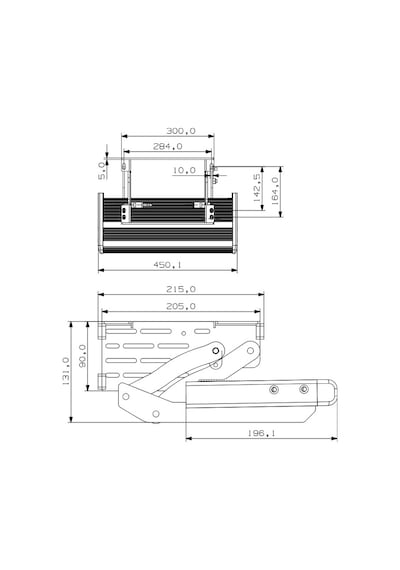 Bustronic Pickpath 455mm Katlanır Çekme Karavan Basamağı