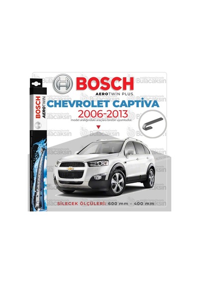 Chevrolet Captiva Muz Silecek Takımı 2006-2013 Bosch Aerotwin N11.5355
