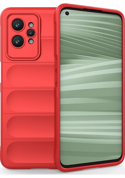 Cosmotex Newface Realme Gt2 Pro 5g Kılıf Optimum Silikon - Kırmızı