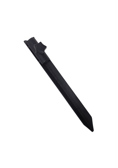 Şemsiye Kazığı Metal Siyah 40 Cm