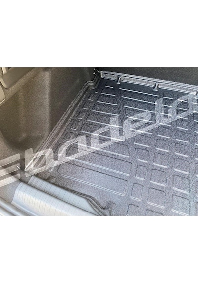 Cıtroen C4 2021 Kasa Uyumlu Bagaj Havuzu Kaucuk 3D