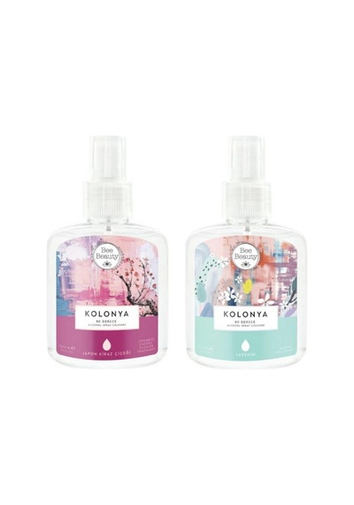 Bee Beauty Japon Kiraz Çiçeği Kolonya 100 Ml Yasemin Kolonya 100 Ml