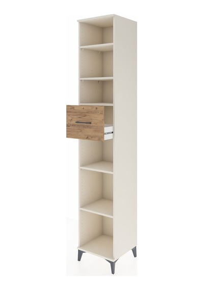 Hyperion Dolap 5 Raflı Tek Çekmeceli 44x44x243 Aytaşı-çam Aytaşı