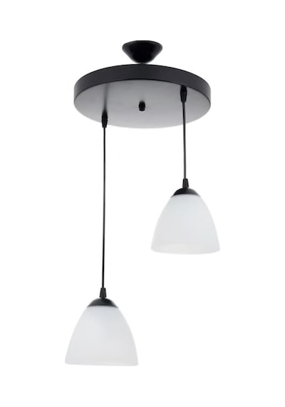 Mylights Modern Ikili Opal Camlı Sarkıt Avize En 30 Cm