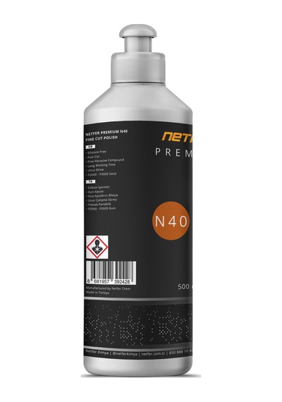 Netfer Premium N40 Fine Cut Polish - 500 Ml