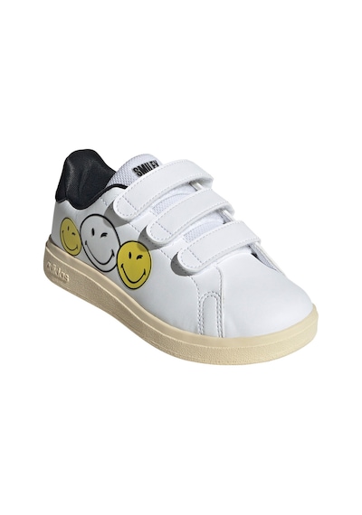 Adidas Advantage Smıley Cf Beyaz Erkek Çocuk Sneaker Beyaz