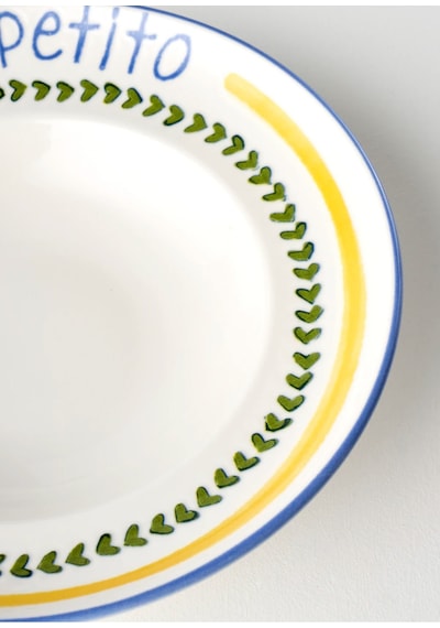 Bella Maison Lemoncello Porselen Makarna Tabağı 27 Cm Çok Renkli