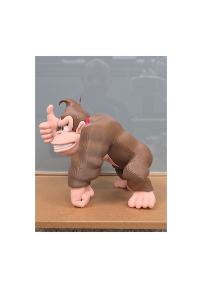 Donkey Kong Figür 20cm-3d Baskı-kolleksiyonluk Biblo