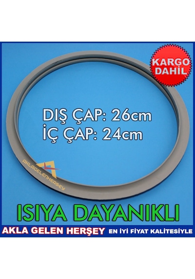 Termo Düdüklü Tencere 7-8 L Düdüklü Tencere Lastiği Kauçuk Conta