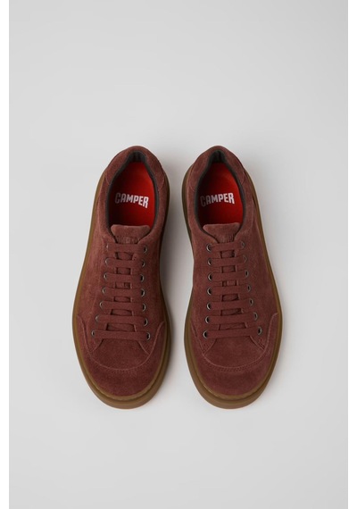 Camper Runner Twentyfive Erkek Bordo Süet Spor Ayakkabı-14033