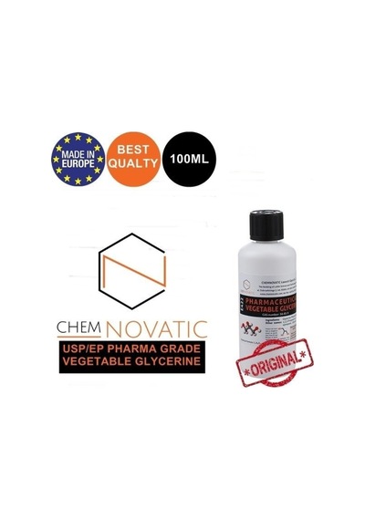 Chemnovatic Gliserin 100Ml Bitkisel Gliserin Usp/Ep Grade