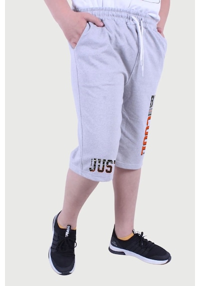 Fyk Kids Baskılı, Erkek Çocuk Kapri&şort Gri