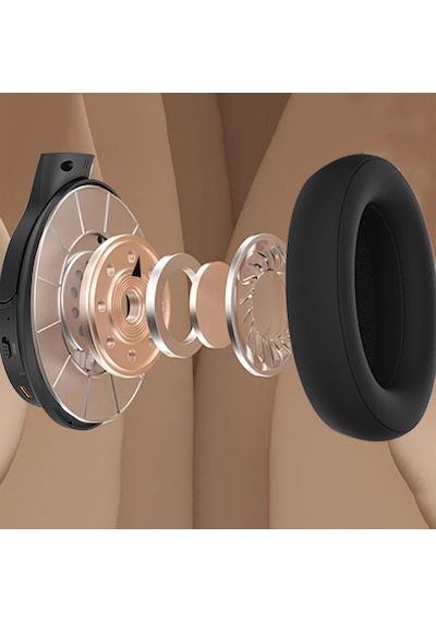 Lenyes LH61 Katlanabilir Tasarımlı Tws Bluetooth 5.4 Kulak Üstü Kulaklık