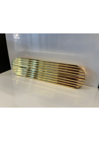 Varna Oval Metal Kulp 128mm Altın Dolap Kapak Modern Çekmece Mobilya Tv Ünite Komidin Vestiyer Gold Altın