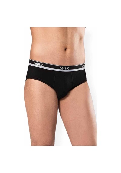 Abarta Erkek Pamuklu Likralı Slip Relax Külot Siyah - 1269a Açık Bej