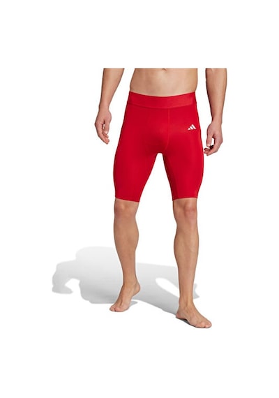 Adidas Techfıt Shrt Tıght M Erkek Antrenman Kısa Tayt Jp1464 Kırmızı