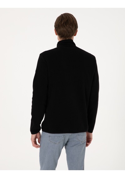 Pierre Cardin Erkek Siyah Sweatshirt 50314056-vr046 Siyah