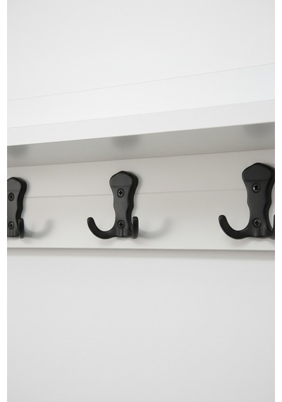 Upstyle Duvar Askılığı 80 Cm - Beyaz 80 18 12 Cm
