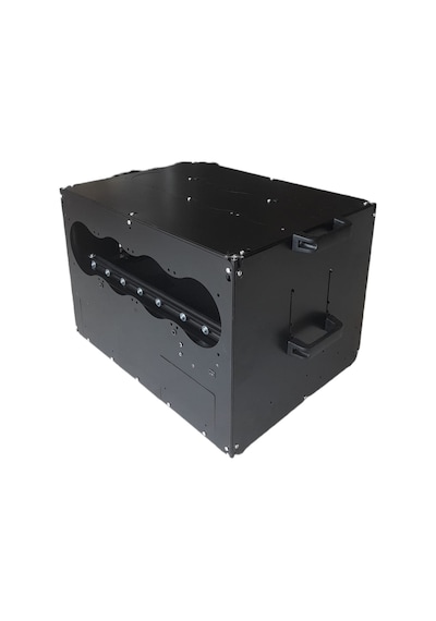 RigBu Kapalı Mining Rig Kasası SK53 Fanlı Siyah