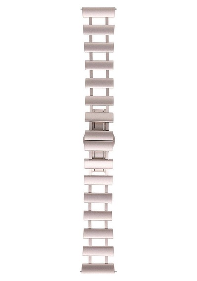 Huawei Gt2 46mm Uyumlu Wnx- Krd-96 22mm Metal Kordon-gümüş