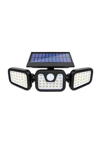 Ayt Powermaster Mx-w771a Sensörlü 3 Modlu 74 Ledli Solar Güneş Enerjili Bahçe Aydınlatmalı Duvar Lambası