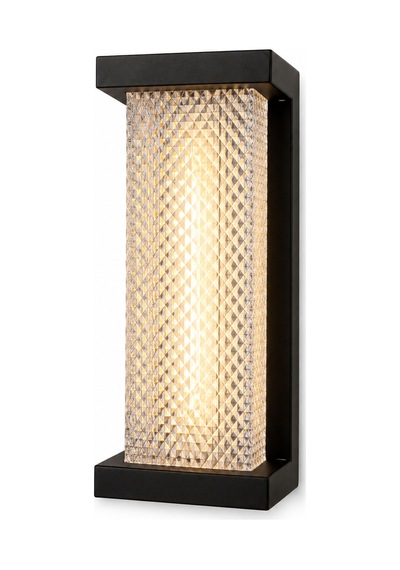 Ars 348954 Berrak Kristal Led Armatür 24w 3200k Gün Işığı Siyah