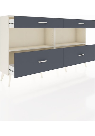 Arges Konsol 2 Raflı 4 Çekmeceli 176x30x99 Aytaşı-aytaşı/antrasi Aytaşı-aytaşı/antrasit Arges Konsol 2 Raflı 4 Çekmeceli 176x30x99 Aytaşı-aytaşı/antrasi Aytaşı-aytaşı/antrasit