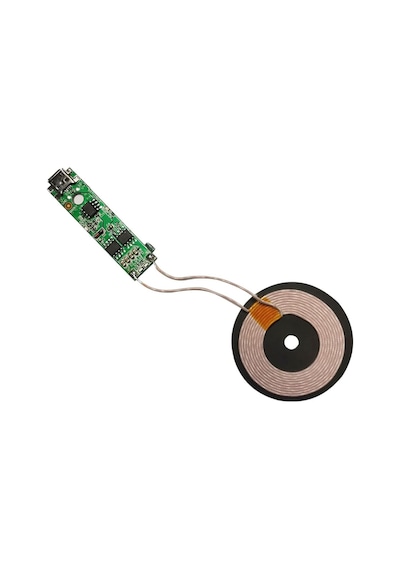 Kablosuz Şarj Modülü 5w 1a Mobil Akıllı Telefon Oyuncak Pil Şarj Transmiter Micro Usb Samsung  Uyumlu