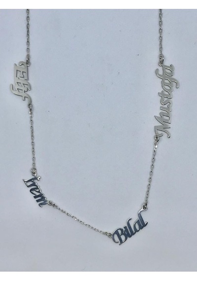 Gümüş Aile Kolye 453197407